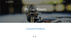 Desktop Screenshot of flygapwinery.com